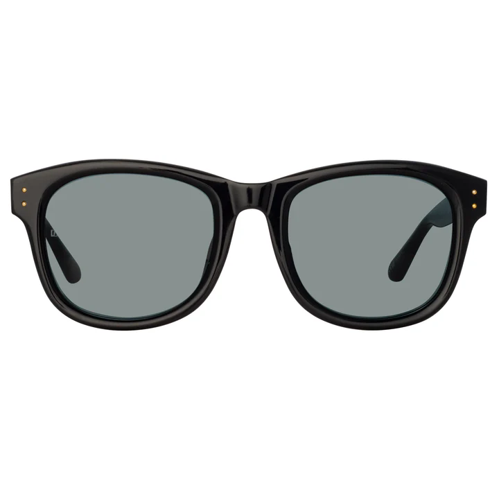 Очки Edson D-Frame Sunglasses in Black — изображение 3