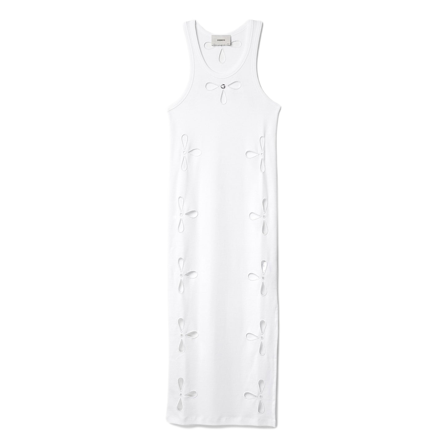 Платье-миди Petal Embroidered Tank